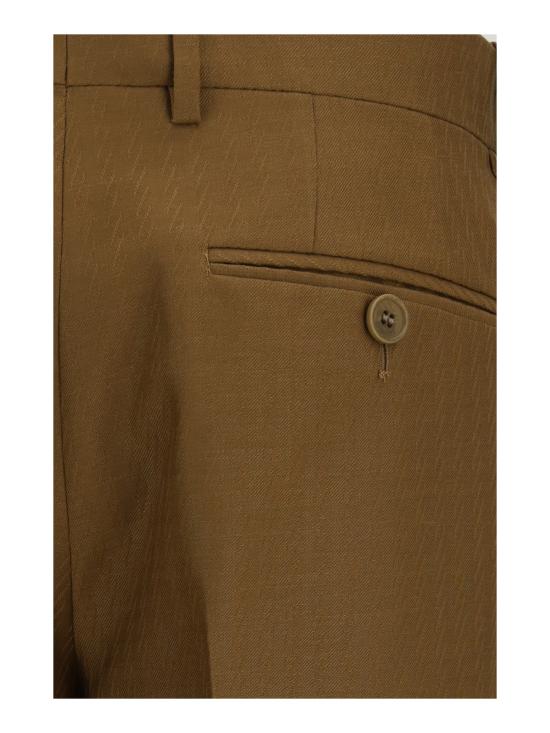 26SS 버버리 스트레이트 팬츠 8126172 C5357 BROWN - BURBERRY