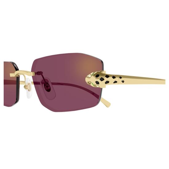 25FW 까르띠에 선글라스 CT0474S 002 GOLD GOLD RED - CARTIER