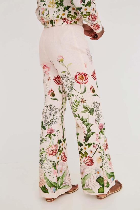  카라 카라 팔라초 팬츠 메이플라워 팬츠 블룸스필드 핑크 - CARA CARA