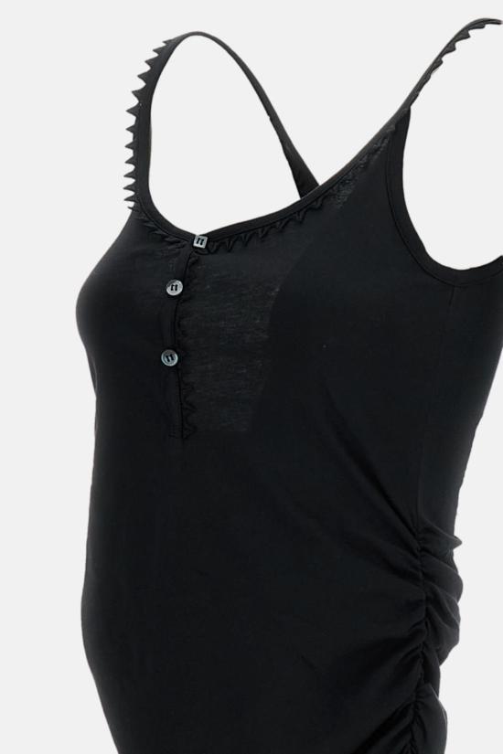  자크뮈스 민소매 티셔츠 르 드바르되르 클라벨라 탱크탑 블랙 - JACQUEMUS