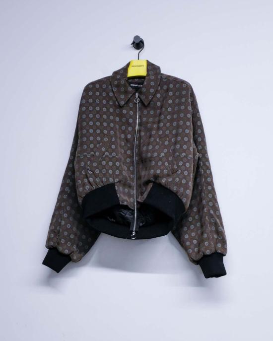  에드워드 커밍 봄버 자켓 폴리코튼 바텀 헤비 봄버 재킷 - EDWARD CUMING