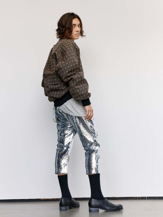  에드워드 커밍 봄버 자켓 폴리코튼 바텀 헤비 봄버 재킷 - EDWARD CUMING