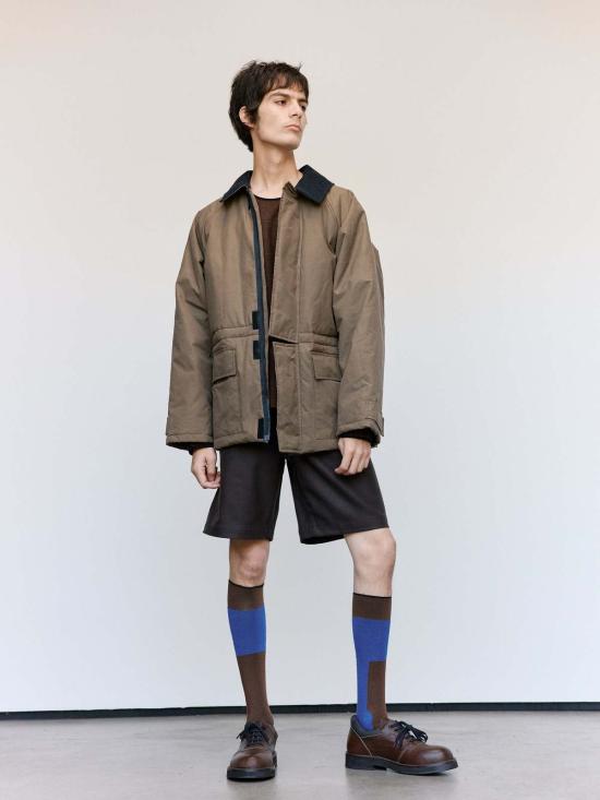  쥐알텐케이 패딩 Gr10 K 왁스 코팅  파카