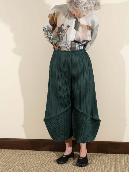  이세이 미야케 스트레이트 팬츠