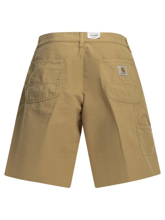 26SS 칼하트 WIP 월터 싱글 니 쇼츠 I03649107E GD Beige - CARHARTT WIP