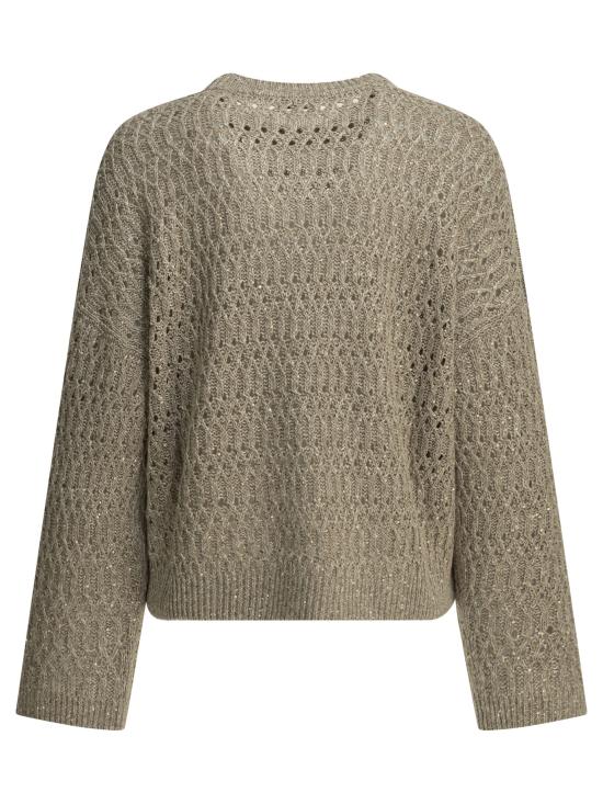 26SS 브루넬로 쿠치넬리 스웨터 MCO564700C9089 Beige - BRUNELLO CUCINELLI