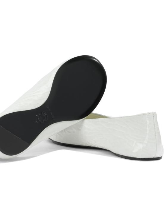 26SS 토리버치 플랫 슈즈 180059100 White - TORY BURCH