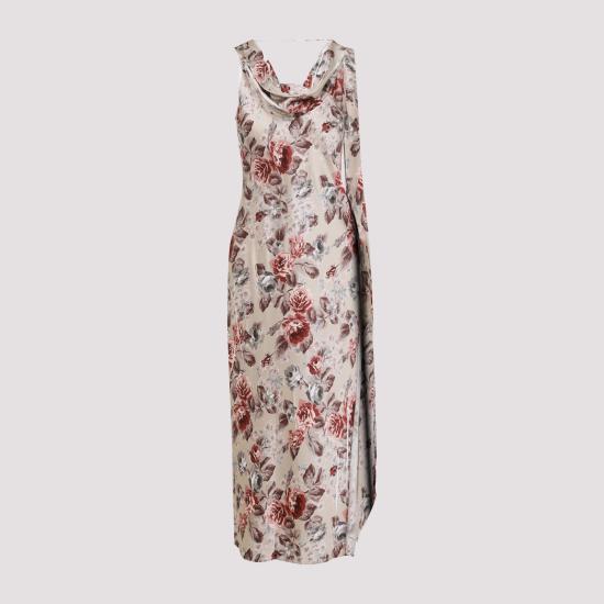 26SS 아크네 스튜디오 미디 원피스 A20908 BPG MULTI BEIGE - ACNE STUDIOS