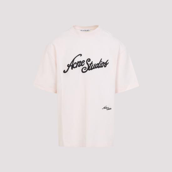 26SS 아크네 스튜디오 반팔 티셔츠 CL0423 DR5 BABY PINK - ACNE STUDIOS