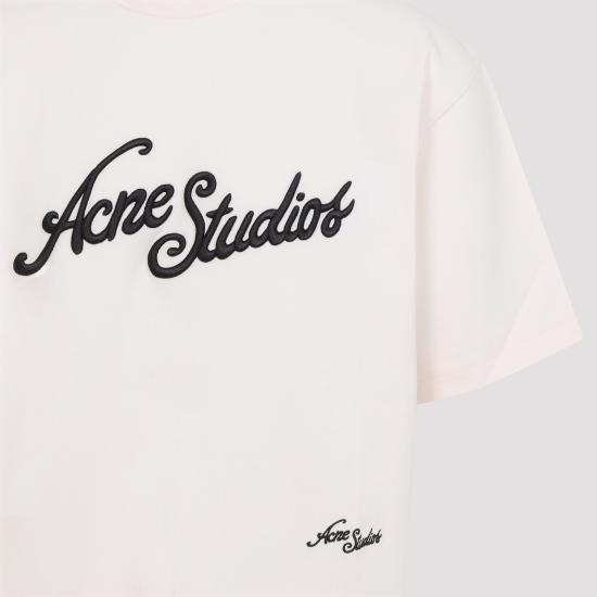26SS 아크네 스튜디오 반팔 티셔츠 CL0423 DR5 BABY PINK - ACNE STUDIOS