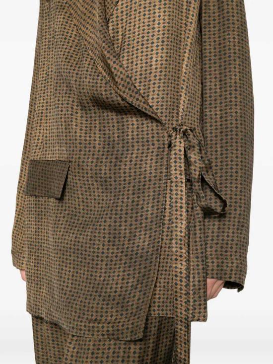 26SS 우마 왕 자켓 UW6041 UW243 MUSTARD BLUE - UMA WANG