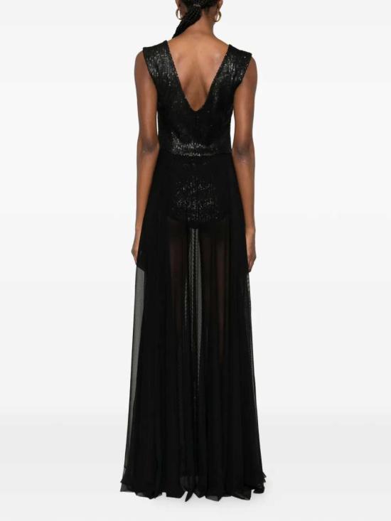 26SS 노마카말리 롱 원피스 ST4253SES40001 BLACK - NORMA KAMALI