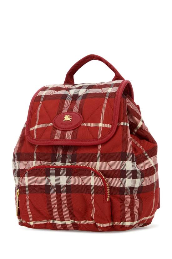 26SS 버버리 미니 홀스슈 백팩 8120875 C4200 Checked - BURBERRY