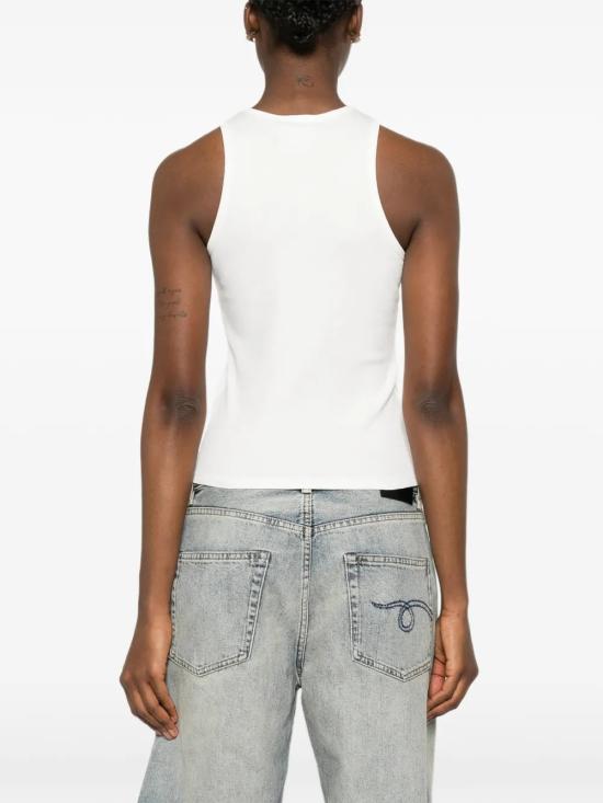 26SS 팜 리오 민소매 티셔츠 349811L0025 White - FARM RIO