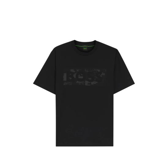 26SS 보스 반팔 티셔츠 50559363 001 BLACK