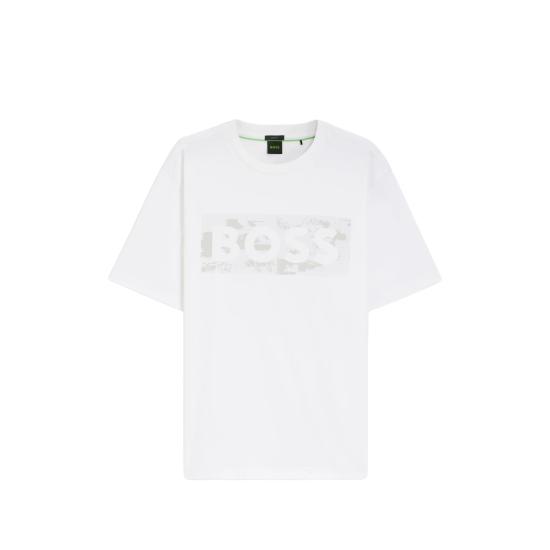 26SS 보스 반팔 티셔츠 50559363 100 WHITE