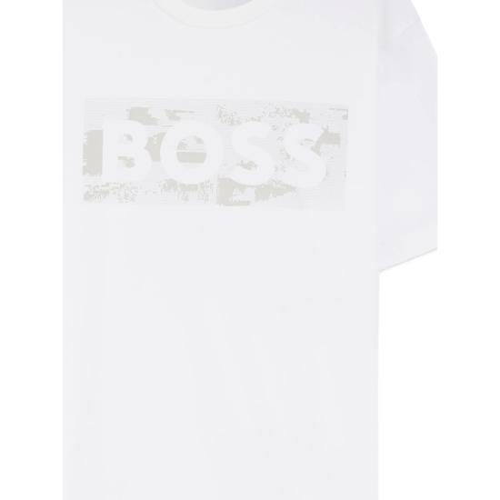 26SS 보스 반팔 티셔츠 50559363 100 WHITE - BOSS