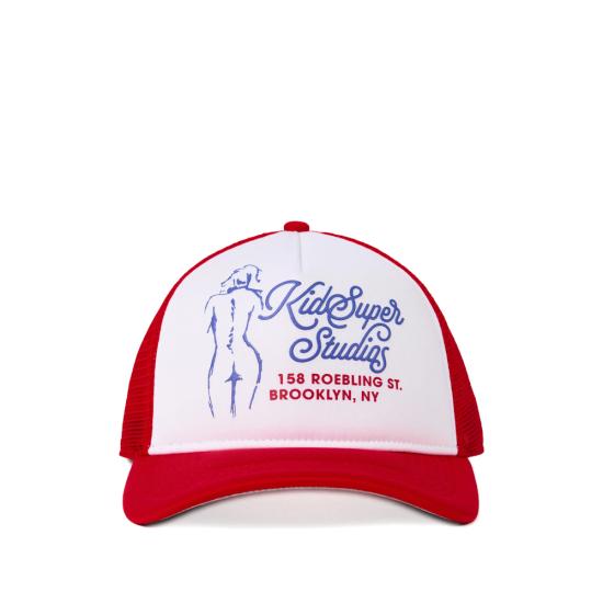 26SS 키드슈퍼 볼캡 HT 05 RED RED WHITE