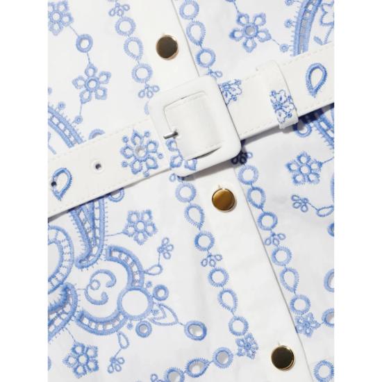 26SS 셀프 포트레이트 롱 원피스 AC26 001M W WHITE - SELF PORTRAIT