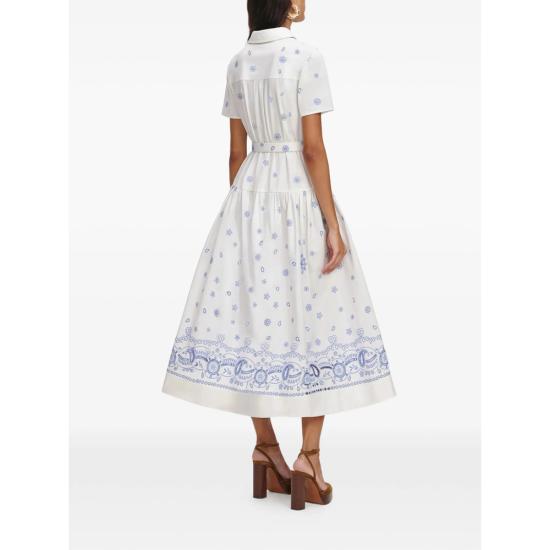 26SS 셀프 포트레이트 롱 원피스 AC26 001M W WHITE - SELF PORTRAIT