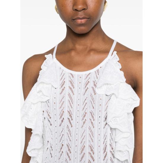 26SS 안토니오발렌티 롱 원피스 9211AV GUINEA 01 WHITE - ANTONINO VALENTI