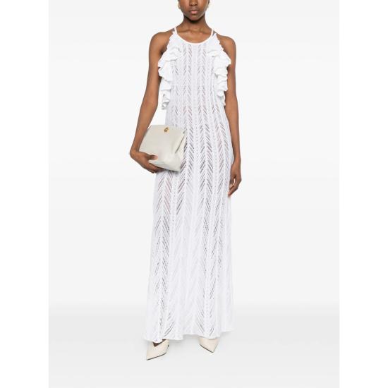 26SS 안토니오발렌티 롱 원피스 9211AV GUINEA 01 WHITE - ANTONINO VALENTI