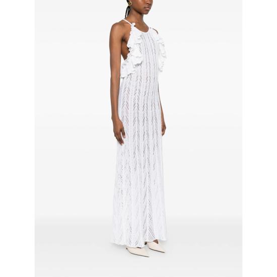 26SS 안토니오발렌티 롱 원피스 9211AV GUINEA 01 WHITE - ANTONINO VALENTI