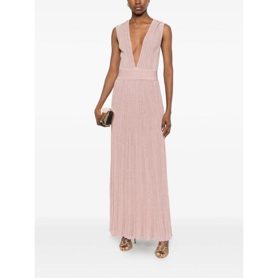 26SS 안토니오발렌티 롱 원피스 2242AV DAFNE 392 PINK - ANTONINO VALENTI