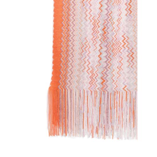 26SS 미소니 머플러/스카프 SC35VMDA506 0001 ORANGE PINK - MISSONI