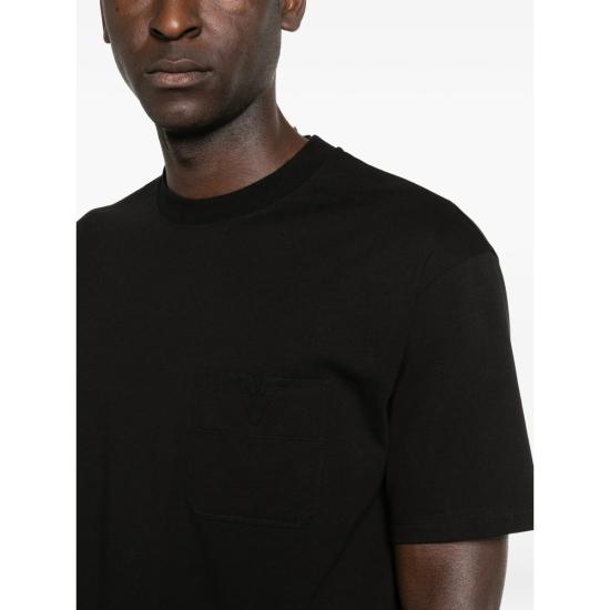 26SS 발렌티노 가라바니 반팔 티셔츠 8V0MG16IBGP 0NO BLACK - VALENTINO GARAVANI