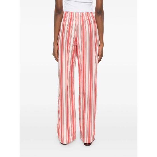 26SS 스티네 고야 스트레이트 팬츠 SGP147 2487 SCARL RED WHITE - STINE GOYA