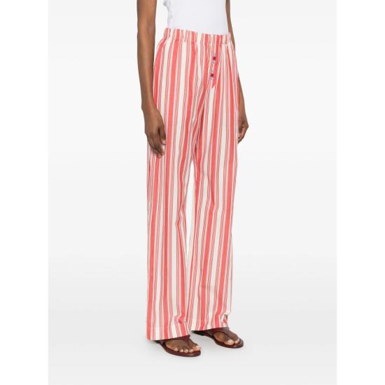 26SS 스티네 고야 스트레이트 팬츠 SGP147 2487 SCARL RED WHITE - STINE GOYA