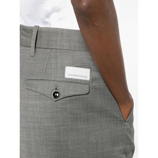 26SS 나인인더모닝 숏팬츠 9SS26AZR01 IRON GREY - NINE IN THE MORNING