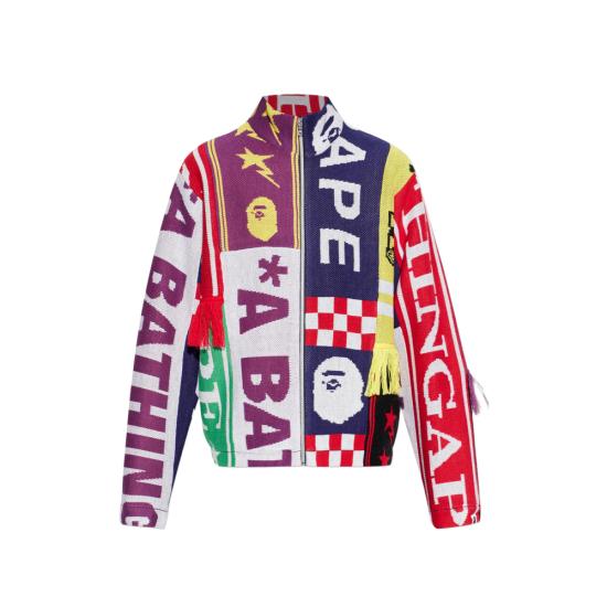 26SS 베이프 자켓 001ZPM301315M MULTI WHITE