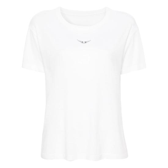 26SS 자딕앤볼테르 반팔 티셔츠 JWTS01669 BLANC WHITE