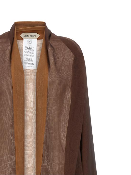 26SS 알베르타 페레티 가디건 A060601151103 Brown - ALBERTA FERRETTI
