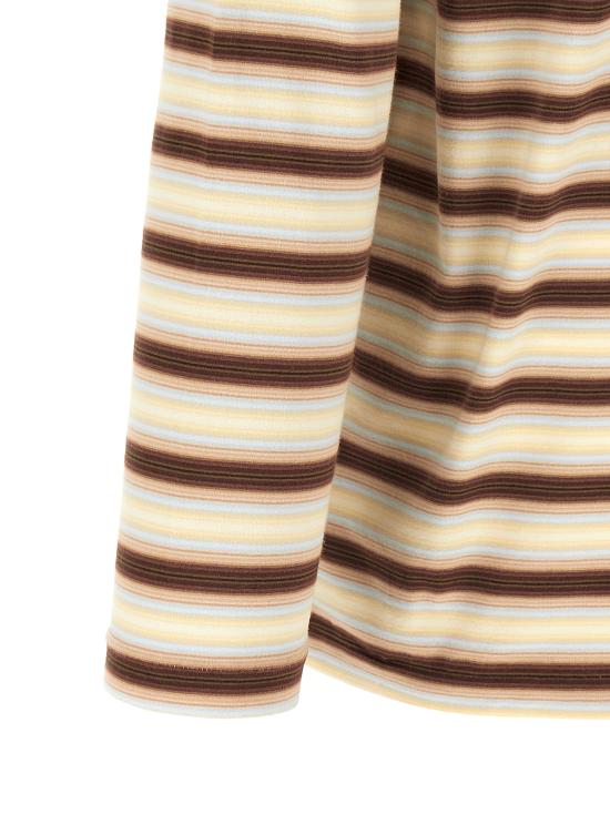 26SS 오라리 긴팔 티셔츠 A26SP01GJFADEBROWNSTRIPE Multicolor - AURALEE