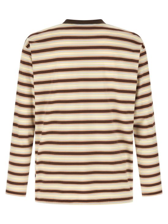 26SS 오라리 긴팔 티셔츠 A26SP01GJFADEBROWNSTRIPE Multicolor - AURALEE