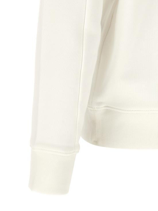 26SS 씨피 컴퍼니 다이애그널 레이즈드 플리스 스웨트셔츠 RCCMSS713A005086W103 White - C.P. COMPANY