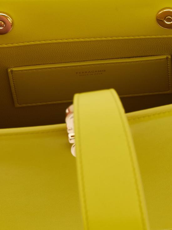 26SS 살바토레 페라가모 클러치/파우치 792849ANTIQUEYELLOW Yellow - SALVATORE FERRAGAMO