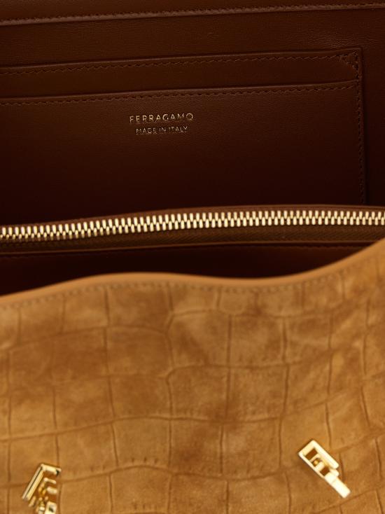 26SS 살바토레 페라가모 숄더백 792869NATURALE Brown - SALVATORE FERRAGAMO