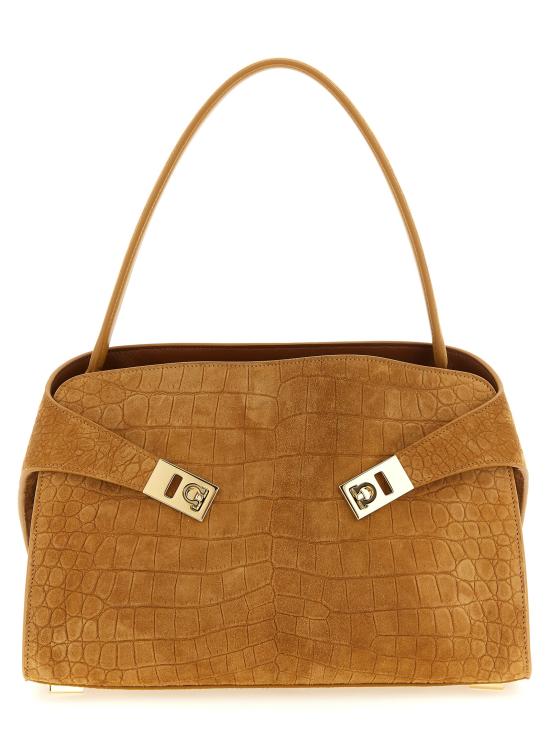 26SS 살바토레 페라가모 숄더백 792869NATURALE Brown