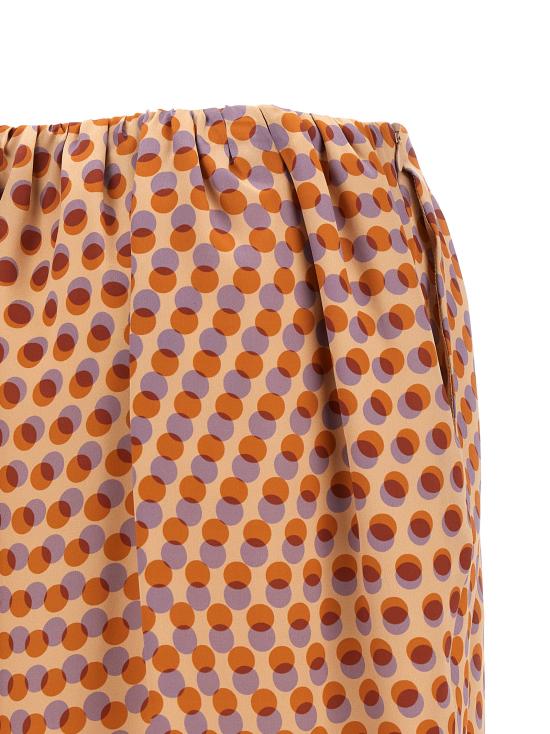 26SS 드리스 반 노튼 미디 스커트 2610108353142301 Multicolor - DRIES VAN NOTEN