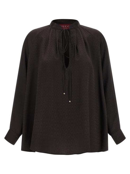 26SS 구찌 블라우스 855764ZAUDP2206 Brown