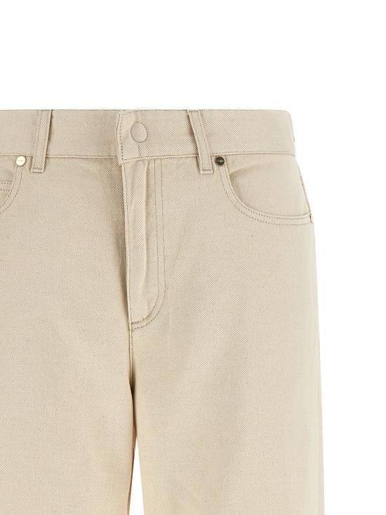 26SS 펜디 스트레이트 팬츠 FLP882AOHVF1W0T Beige - FENDI