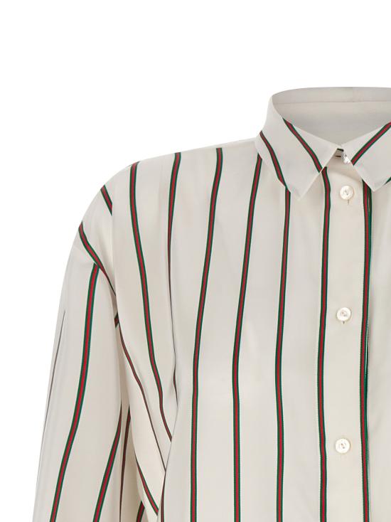 26SS 구찌 블라우스 855879ZAUGG9669 White - GUCCI