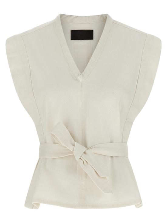 26SS 르메르 민소매 티셔츠 OT0011LD1069WH086 White