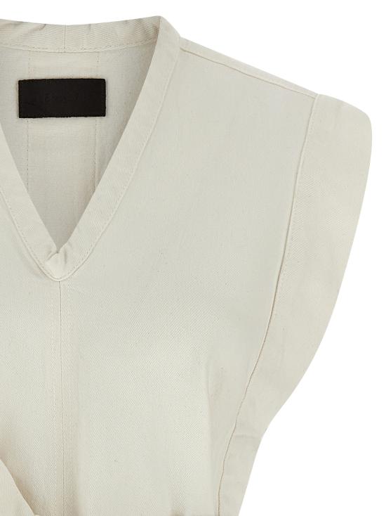 26SS 르메르 민소매 티셔츠 OT0011LD1069WH086 White - LEMAIRE