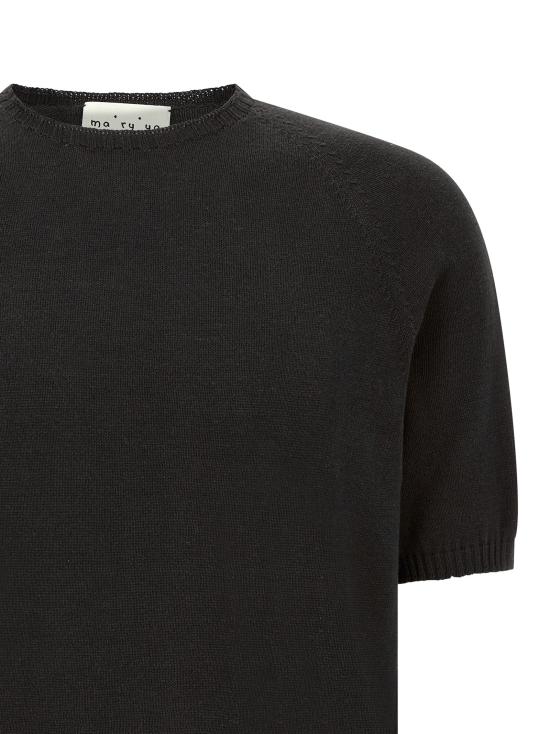 26SS 마리아 스웨터 YSK026B5 Black - MA RY YA