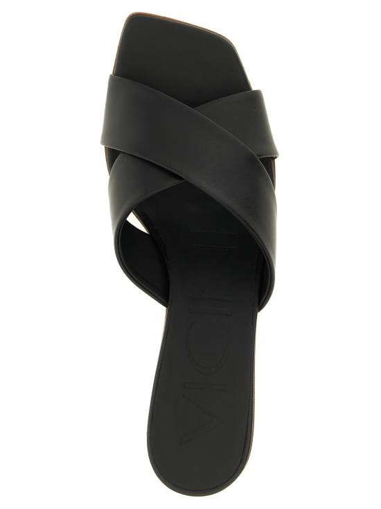 26SS 비치니 뮬/슬리퍼 C600001002 Black - VICINI